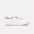 Reebok Reebok Παιδικά Sneakers για Κορίτσια Λευκά Ρόζ Sneaker Κορίτσι / Sneaker Girl reebok-kids-club-c-2v-2-0-sneakers_22251573_52745006_2048