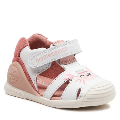 Biomecanics Chaussons Anatomiques en Cuir Fille Blanc