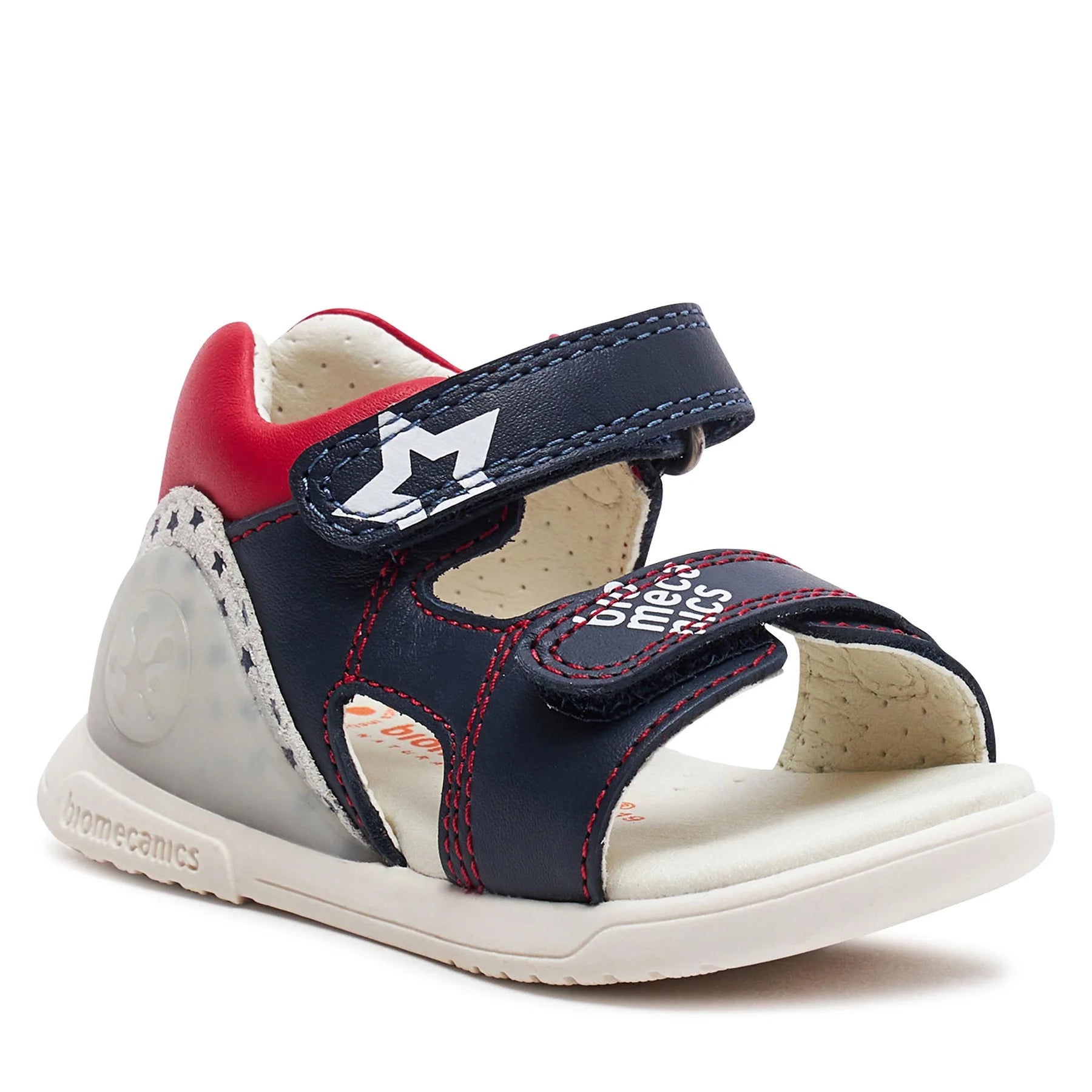 Biomecanics Biomecanics Δερμάτινα Παιδικά Ανατομικά Πέδιλα Αγόρι Μπλε Πέδιλο Αγόρι / Sandals Boy sandalia-biomecanics-242146-a-ocean-0000303705466