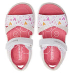 Biomecanics Biomecanics Δερμάτινα Ανατομικά Πέδιλα για Κορίτσι Λευκά Πέδιλο Κορίτσι / Sandals Girl sandalia-biomecanics-242234-b-m-bianco-0000303706074_3