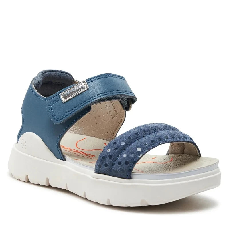 Sandales anatomiques enfant Biomecanics fille Bleu