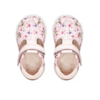 Geox Geox B556FB Sandal Zapito Girl Βρεφικά Δερμάτινα Πέδιλα Ροζ με Καβουράκια Πέδιλο Κορίτσι / Sandals Girl sandalia-geox-b-sandal-zapito-girl-b556fb-05404-c0811-roz-0000305698520_2