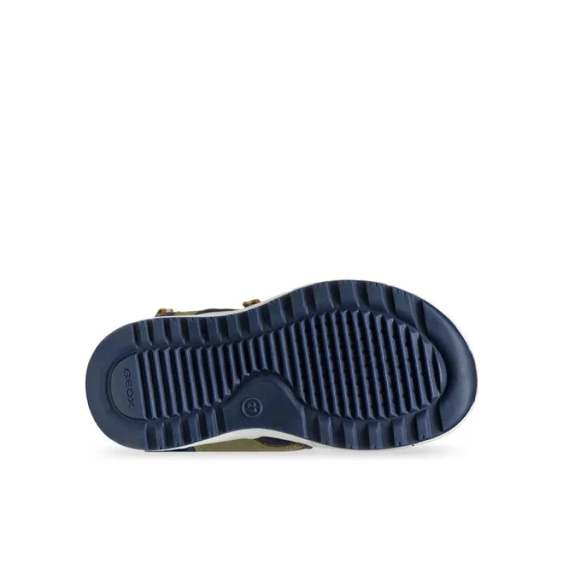 Geox Geox Παιδικά Πέδιλα Ανατομικά Χακί μπλέ Πέδιλο Αγόρι / Sandals Boy sandalia-geox-j-alben-j35ava-1520-cf3f4-s-khaki-0000304628092_3