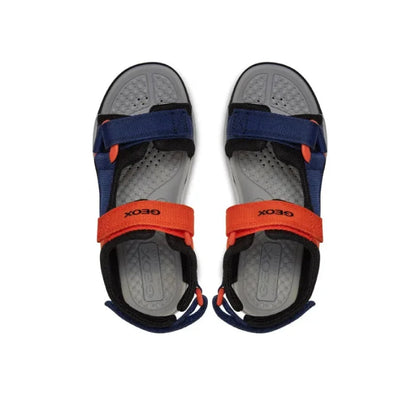 Geox Geox Σανδάλια J Borealis Boy J450RE 01411 C0659 S Σκούρο μπλε Πέδιλο Αγόρι / Sandals Boy sandalia-geox-j-borealis-boy-j450re-01411-c0659-s-navy-orange-0000303479985_4