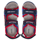 Geox Geox Παιδικά Πέδιλα Ανατομικά με Φωτάκια για Αγόρι Μπλέ Κόκκινα Πέδιλο Αγόρι Φωτάκια / Sandal Boy Lights sandalia-geox-j-sandal-android-boy-j450qb-014ce-c0735-s-navy-red-0000303479718_4