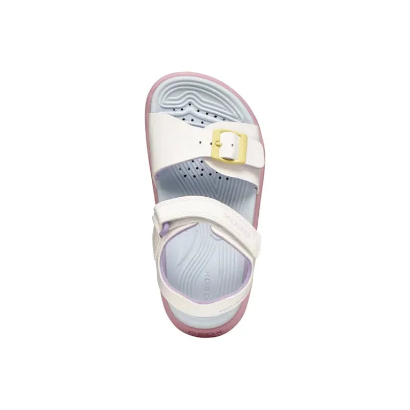Geox J Sandal Fusbetto Gi J35HQA 000BC C0653 Λευκό Σανδάλια