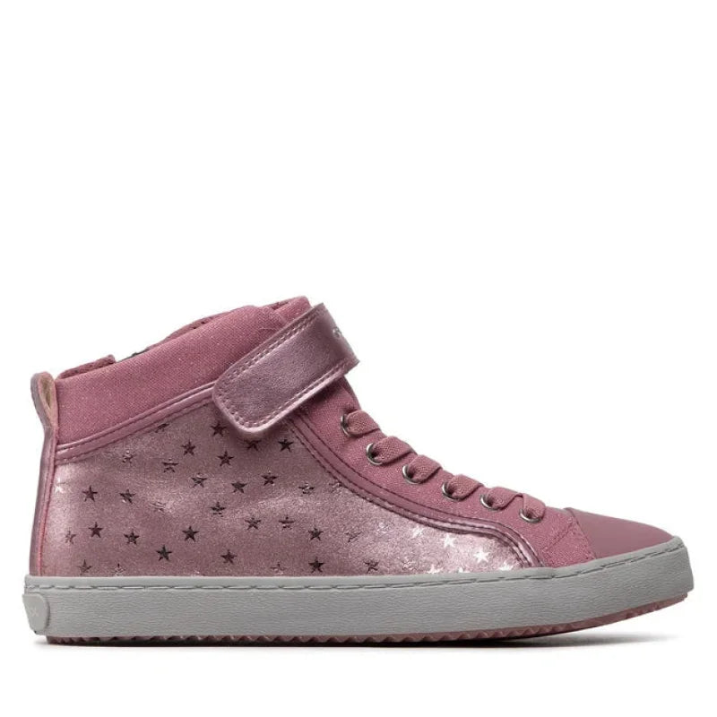 Geox Geox Παιδικά Sneakers High Ανατομικά για Κορίτσι Ροζ Μποτάκι Κορίτσι / Boots Girl sneakers-geox-j-kalispera-g-i-j744gi-0dhaj-c8006-d-dk-pink-0000300497739_1