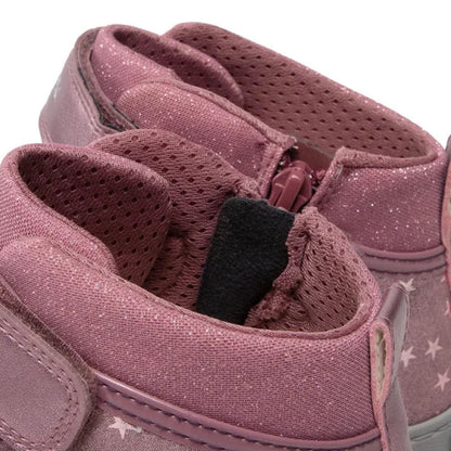 Geox Baskets anatomiques hautes enfant fille rose