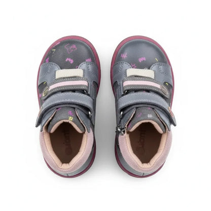 Arties Παιδικά δερμάτινα Μποτάκια Arties για Κορίτσι σε Γκρί Μποτάκι Κορίτσι / Boots Girl top-view_59c7614c-68e1-4a0e-bec6-a2e7414c30e2