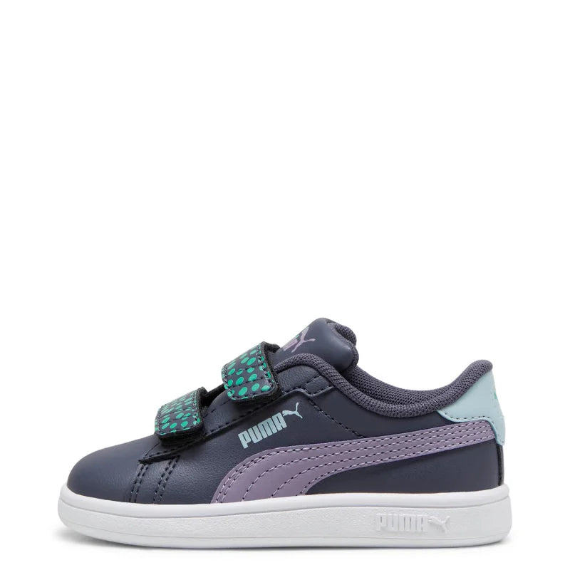 Puma Baskets Smash 3.0 Enfant gris