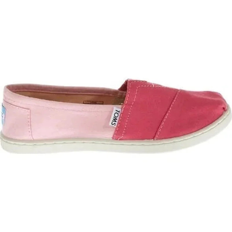Toms Toms Παιδικές Εσπαντρίγιες Classic Ροζ Εσπαντρίγιες Κορίτσι / Espadrilles Girl 20180529094235_toms_espadrilles_10004743_roz
