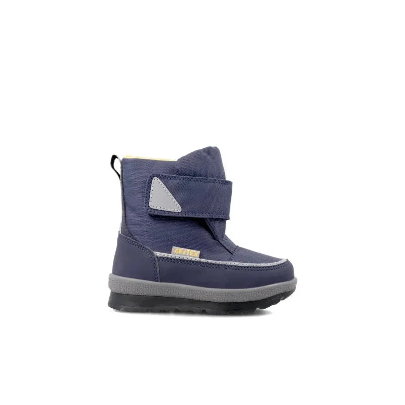 Garvalin Garvalin Παιδικά Μποτάκια Χιονιού με Σκρατς Μπλε Χιονιού Αγόρι / Snowboots Boy 221852-B-01