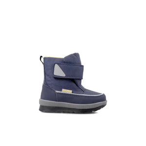 Garvalin Garvalin Παιδικά Μποτάκια Χιονιού με Σκρατς Μπλε Χιονιού Αγόρι / Snowboots Boy 221852-B-01