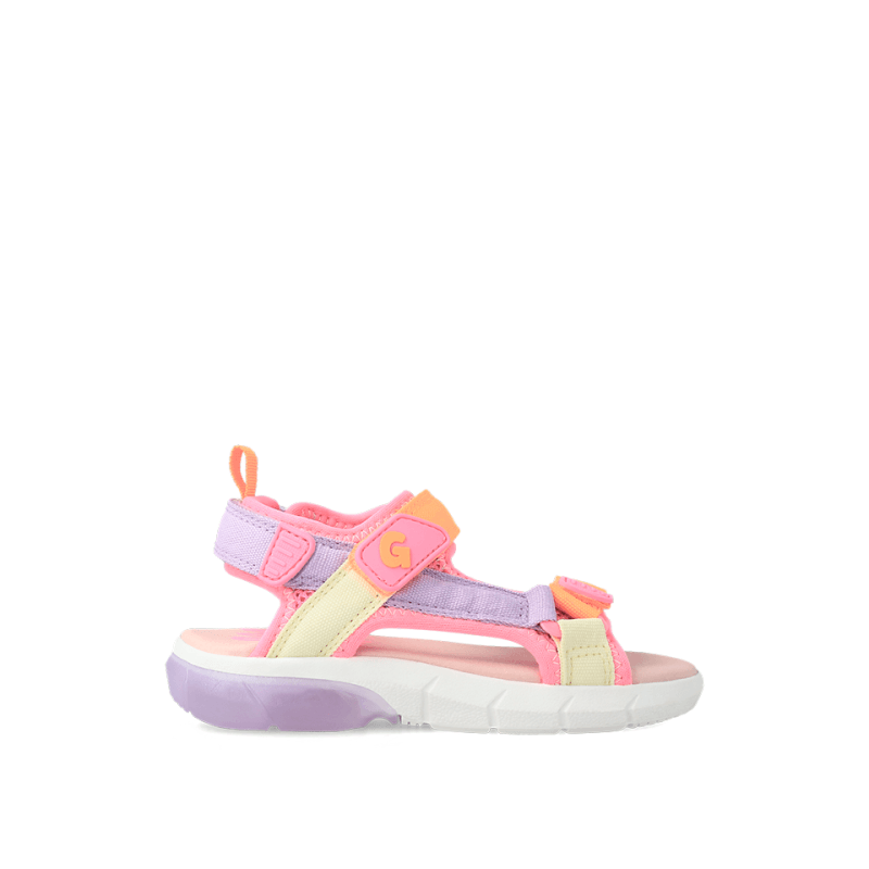 Garvalin Anatomical Children's Sandals for Girls Pink