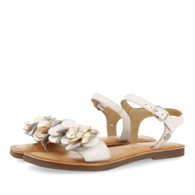 Gioseppo Gioseppo Δερμάτινα Ανατομικά Παιδικά Πέδιλα για Κορίτσια Λευκό Πέδιλο Κορίτσι / Sandals Girl 68746_blanco_02