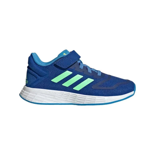 Chaussures de sport Adidas pour enfants Duramo 10 El K Bleu royal / Vert faisceau / Bleu pulse