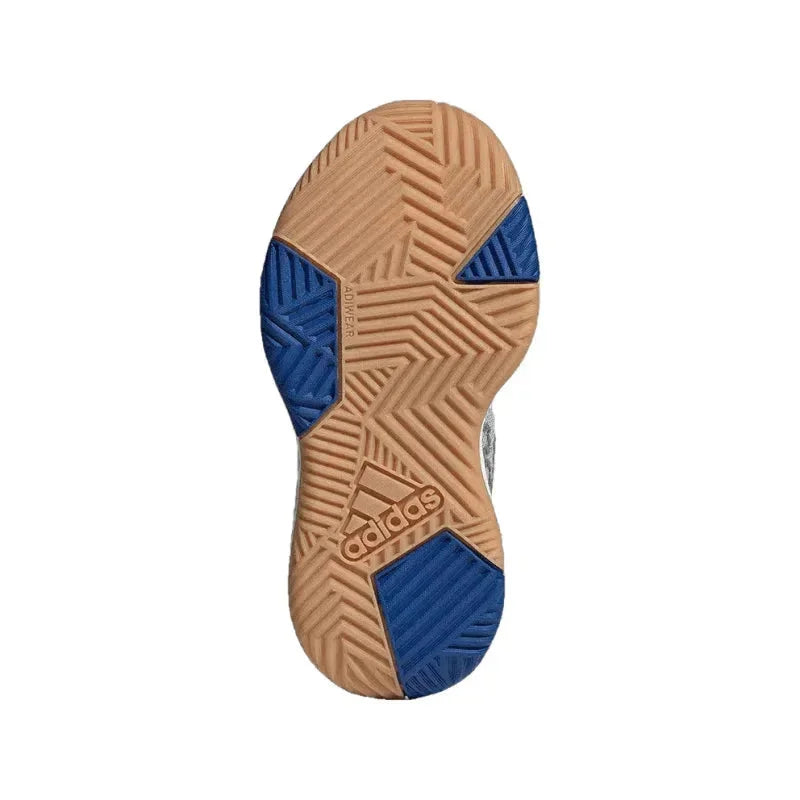 Adidas Adidas Αθλητικά Παιδικά Παπούτσια Μπάσκετ OwnTheGame 2.0 K Cloud White / Silver Metallic / Royal Blue Αθλητικά Αγόρι /Sportshoes Boys Adidas-AW23-GW1553-Grey-Poline-_-_-31