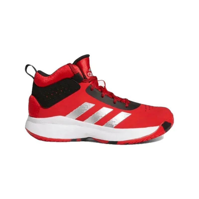 Adidas Adidas Αθλητικά Παιδικά Παπούτσια Μπάσκετ Cross Em Up 5 Vivid Red / Silver Metallic / Core Black Αθλητικά Αγόρι /Sportshoes Boys Adidas-AW23-GX4791-Red-Poline-_-_-52