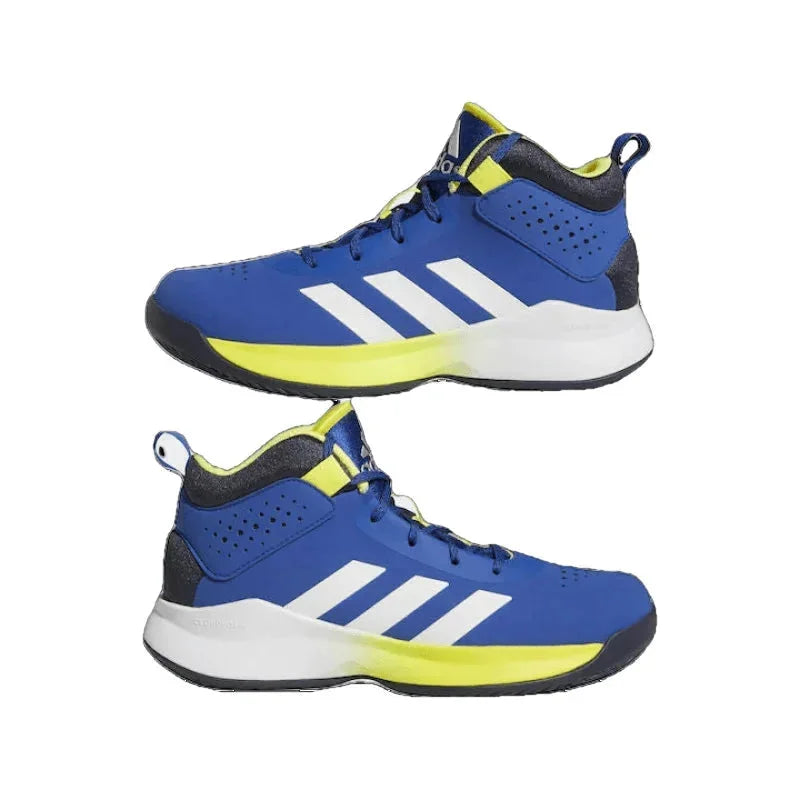Adidas Adidas Αθλητικά Παιδικά Παπούτσια Μπάσκετ Cross Em Up 5 Royal Blue / Cloud White / Shadow Navy Αθλητικά Αγόρι /Sportshoes Boys Adidas-AW23-GX4792-Blue-Poline-_-_-221