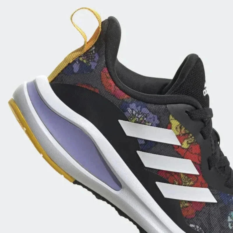 Adidas Adidas Αθλητικά Παιδικά Παπούτσια Running Fortarun El Core Black / Cloud White / Bold Gold Αθλητικά Κορίτσι /Sportshoes Girl Adidas-SS22-GV7846-Black-Poline-_-_-829