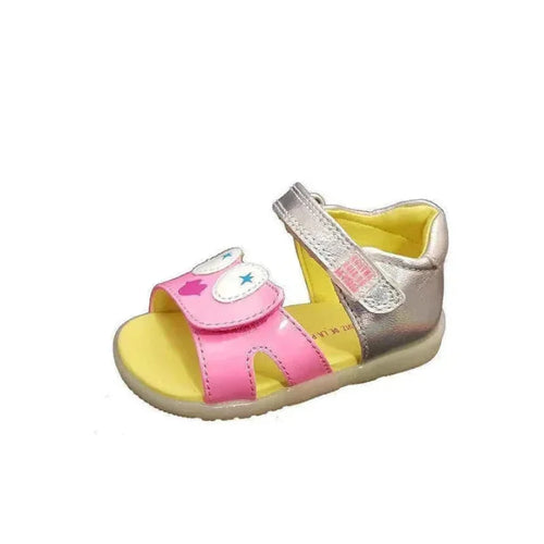 Αgatha Ruiz De La Prada Agatha Ruiz De La Prada Παιδικά Πέδιλα Ασημί Πέδιλο Κορίτσι / Sandals Girl Agatha-Ruiz-De-La-Prada-192909-Silver-Poline-_-_-720