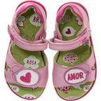 Αgatha Ruiz De La Prada Agatha Ruiz De La Prada Παιδικά Πέδιλα Ροζ Πέδιλο Κορίτσι / Sandals Girl Agatha-Ruiz-De-La-Prada-202901-Pink-Poline-_-_-671