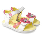 Αgatha Ruiz De La Prada Agatha Ruiz De La Prada Παιδικά Πέδιλα Λευκά Πέδιλο Κορίτσι / Sandals Girl Agatha-Ruiz-De-La-Prada-212930-White-Poline-_-_-874