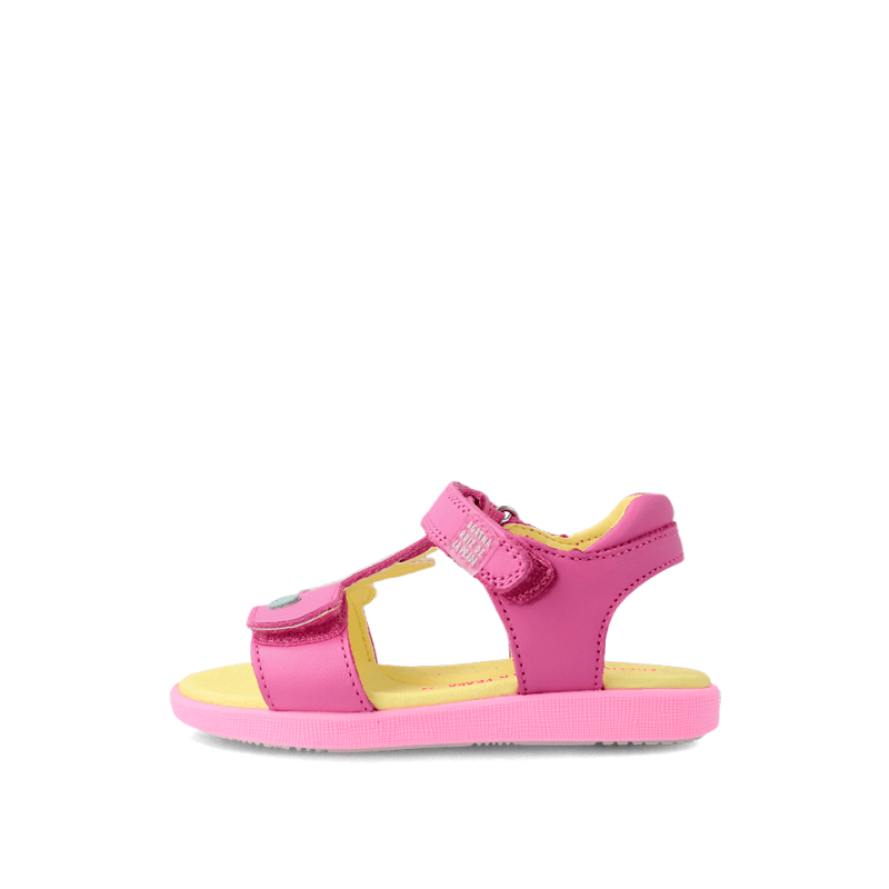Αgatha Ruiz De La Prada Agatha Ruiz De La Prada Παιδικά Πέδιλα Ροζ Πέδιλο Κορίτσι / Sandals Girl Agatha-Ruiz-De-La-Prada-SS23-232947-Fuchsia-Poline-_-_-520