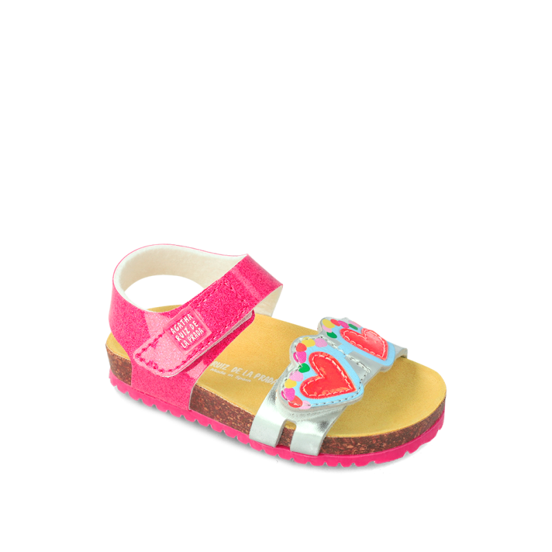 Αgatha Ruiz De La Prada Agatha Ruiz De La Prada Παιδικά Πέδιλα Φούξια Πέδιλο Κορίτσι / Sandals Girl Agatha-Ruiz-De-La-Prada-SS23-232961-Fuchsia-Poline-_-_-515