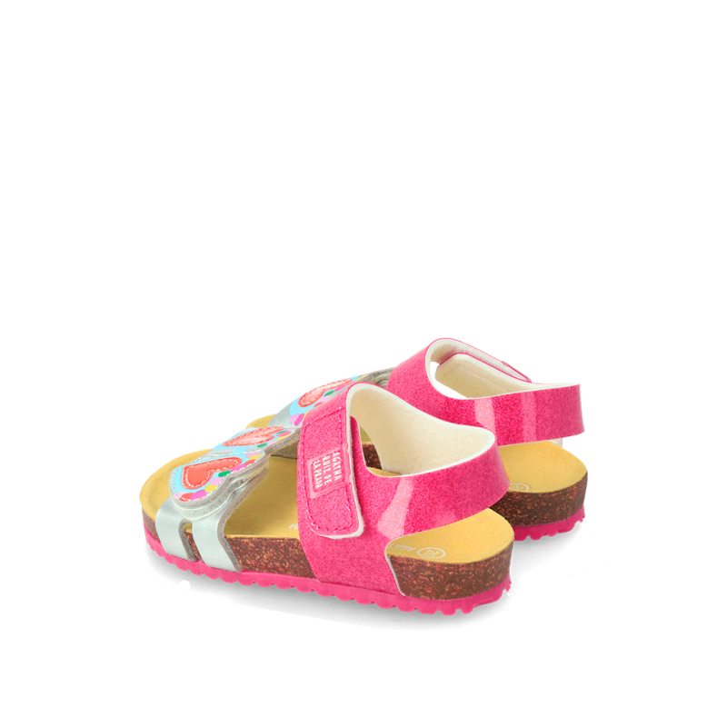 Αgatha Ruiz De La Prada Agatha Ruiz De La Prada Παιδικά Πέδιλα Φούξια Πέδιλο Κορίτσι / Sandals Girl Agatha-Ruiz-De-La-Prada-SS23-232961-Fuchsia-Poline-_-_-815