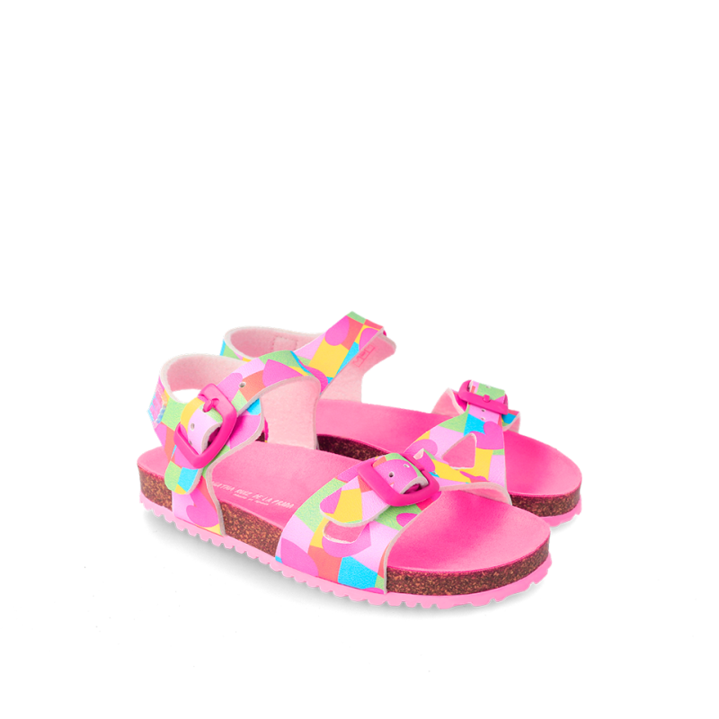 Agatha Ruiz De La Prada SS23 232965 Multi Poline παιδικά υποδήματα 