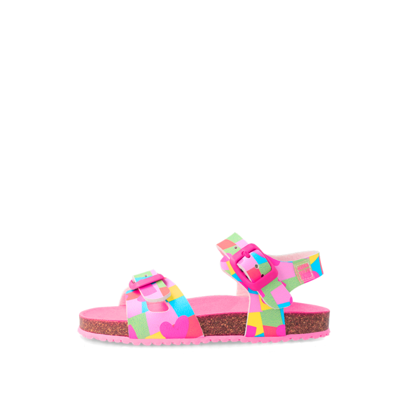 Αgatha Ruiz De La Prada Agatha Ruiz De La Prada Παιδικά Πέδιλα Πολύχρωμα Πέδιλο Κορίτσι / Sandals Girl Agatha-Ruiz-De-La-Prada-SS23-232965-Multi-Poline-_-_-801