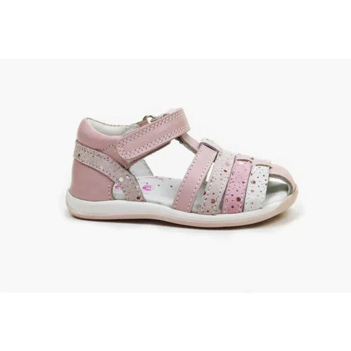 Children's Arties Leather Slippers Girl Pink
