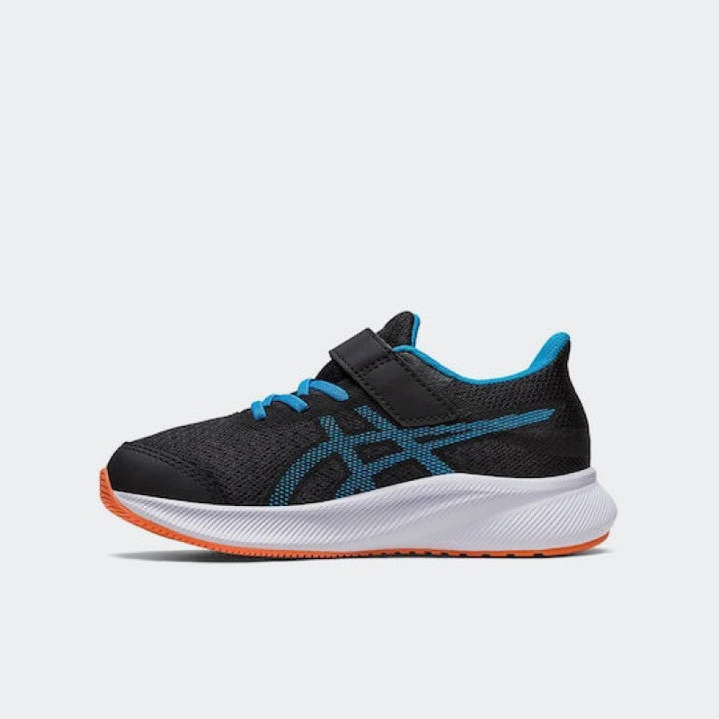 Asics ASICS Αθλητικά Παιδικά Παπούτσια Running Patriot 13 Μαύρα Αθλητικά Αγόρι /Sportshoes Boys Asics-SS23-1014A264-001-Black-Poline-_-_-435