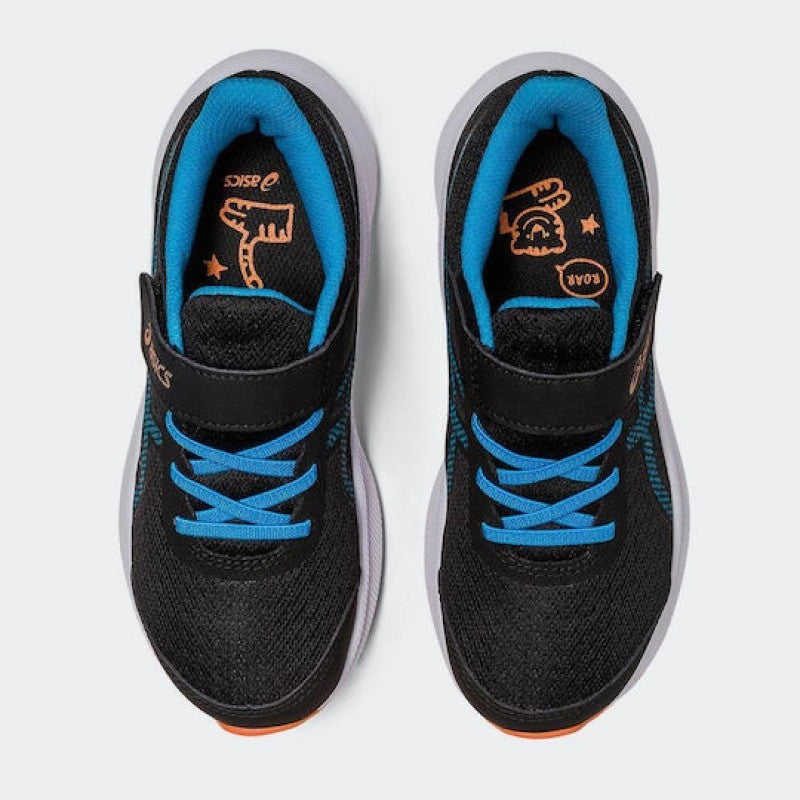 Asics ASICS Αθλητικά Παιδικά Παπούτσια Running Patriot 13 Μαύρα Αθλητικά Αγόρι /Sportshoes Boys Asics-SS23-1014A264-001-Black-Poline-_-_-47