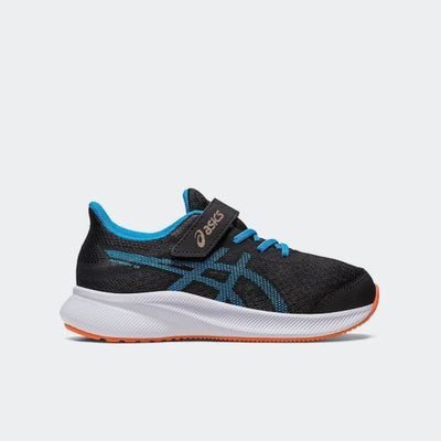Asics ASICS Αθλητικά Παιδικά Παπούτσια Running Patriot 13 Μαύρα Αθλητικά Αγόρι /Sportshoes Boys Asics-SS23-1014A264-001-Black-Poline-_-_-831
