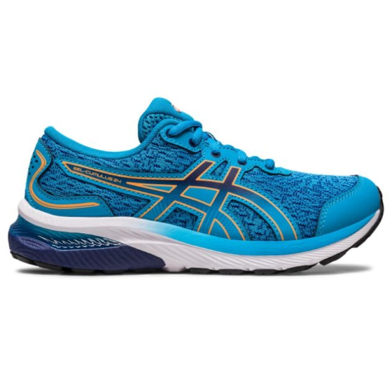 Asics ASICS Αθλητικά Παιδικά Παπούτσια Running Cumulus Μπλε Αθλητικά Αγόρι /Sportshoes Boys Asics-SS23-1014A270-402-Blue-Poline-_-_-354
