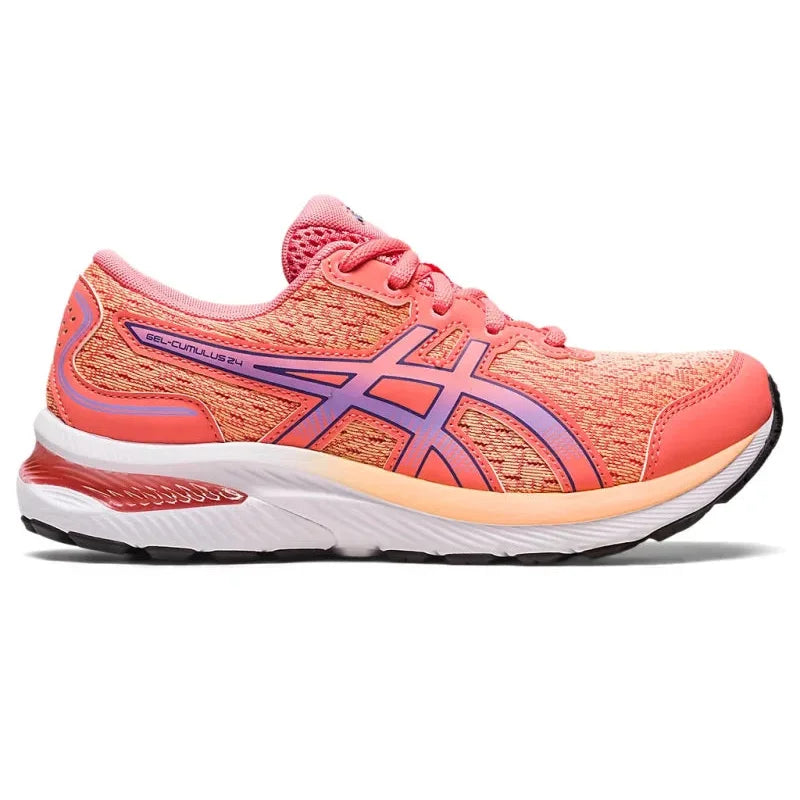 Asics ASICS Αθλητικά Παιδικά Παπούτσια Running Gel-Cumulus 23 Gs Πορτοκαλί Αθλητικά Κορίτσι /Sportshoes Girl Asics-SS23-1014A270-700-Coral-Poline-_-_-105