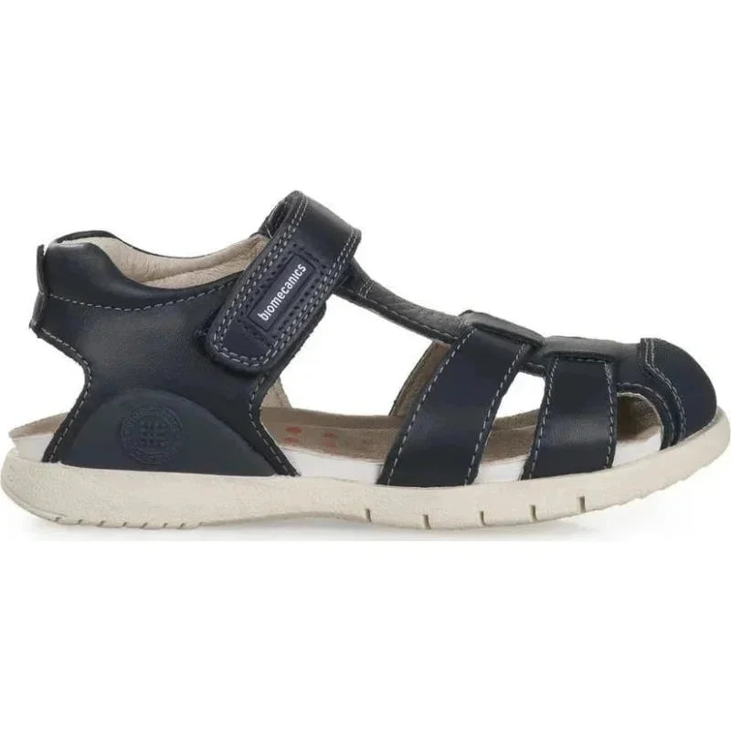 Biomecanics Biomecanics Παπουτσοπέδιλα Ανατομικά Navy Μπλε Πέδιλο Αγόρι / Sandals Boy Biomecanics-182172-Navy-Poline-_-_-631