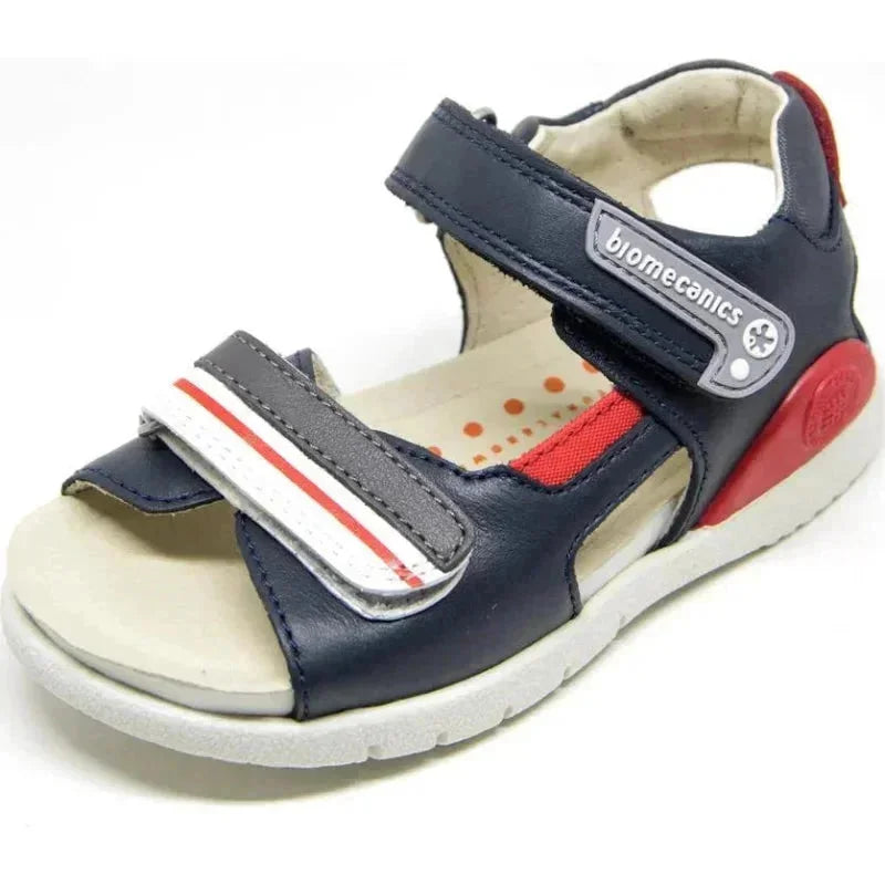 Biomecanics Biomecanics Παιδικά Πέδιλα Ανατομικά Navy Μπλε Πέδιλο Αγόρι / Sandals Boy Biomecanics-192183-Navy-Poline-_-_-413