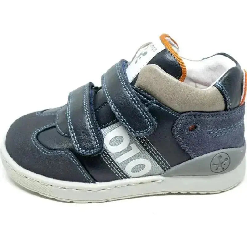 Biomecanics Biomecanics Παιδικά Sneakers High Ανατομικά με Σκρατς για Αγόρι Μπλε Μποτάκι Αγόρι / Boots Boys Biomecanics-201211-Navy-Poline-_-_-887