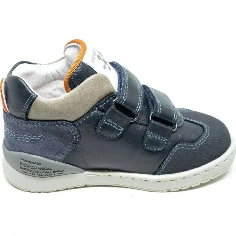 Biomecanics Biomecanics Παιδικά Sneakers High Ανατομικά με Σκρατς για Αγόρι Μπλε Μποτάκι Αγόρι / Boots Boys Biomecanics-201211-Navy-Poline-_-_-913