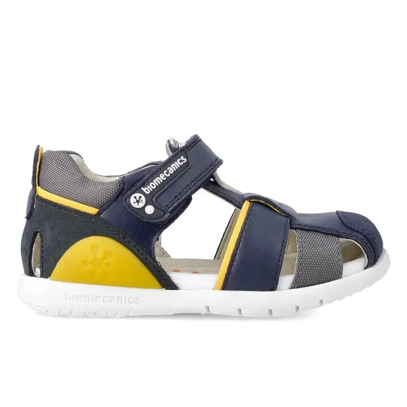 Biomecanics Biomecanics Παπουτσοπέδιλα Ανατομικά Navy Μπλε Πέδιλο Αγόρι / Sandals Boy Biomecanics-212187-Blue-Poline-_-_-492