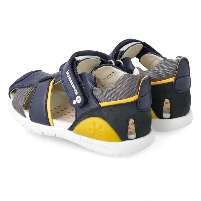 Biomecanics Biomecanics Παπουτσοπέδιλα Ανατομικά Navy Μπλε Πέδιλο Αγόρι / Sandals Boy Biomecanics-212187-Blue-Poline-_-_-536