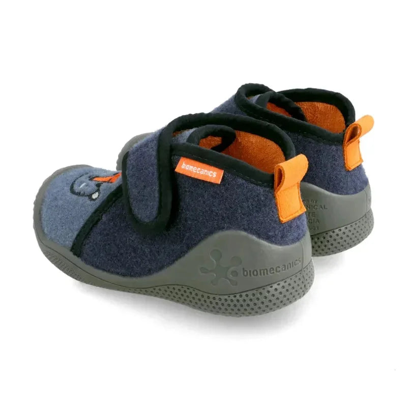 Biomecanics Biomecanics Ανατομικές Παιδικές Παντόφλες Μποτάκια Μπλε Παντοφλάκια Αγόρι /Slippers Boy Biomecanics-AW22-211161-Azul-Poline-_-_-928