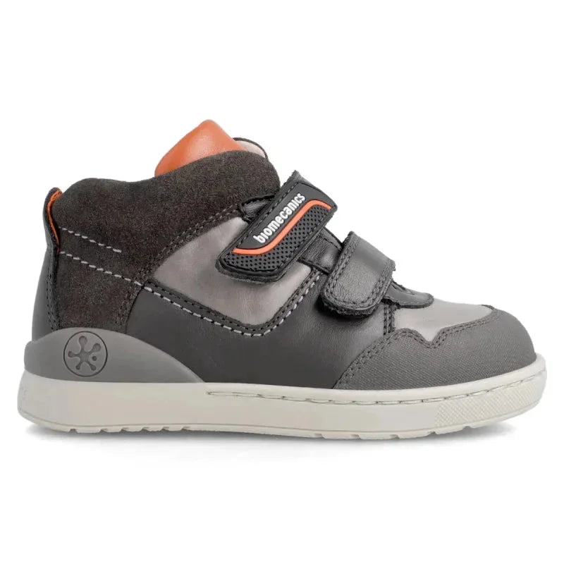 Biomecanics Biomecanics Παιδικό Sneaker High με Σκρατς για Αγόρι Ανθρακί Μποτάκι Αγόρι / Boots Boys Biomecanics-AW22-211213-Antracita-Poline-_-_-923