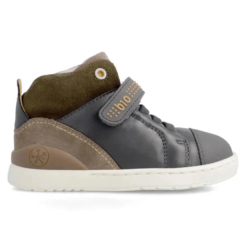 Biomecanics Biomecanics Παιδικό Sneaker High με Σκρατς για Αγόρι Ανθρακί Μποτάκι Αγόρι / Boots Boys Biomecanics-AW22-211216-Antracita-Poline-_-_-567