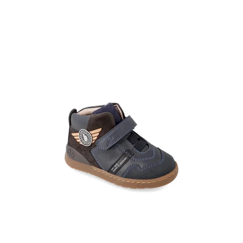 Biomecanics Biomecanics Παιδικά Sneakers High Ανατομικά για Αγόρι Μπλε Μποτάκι Αγόρι / Boots Boys Biomecanics-AW23-221212-Marino-Poline-_-_-410