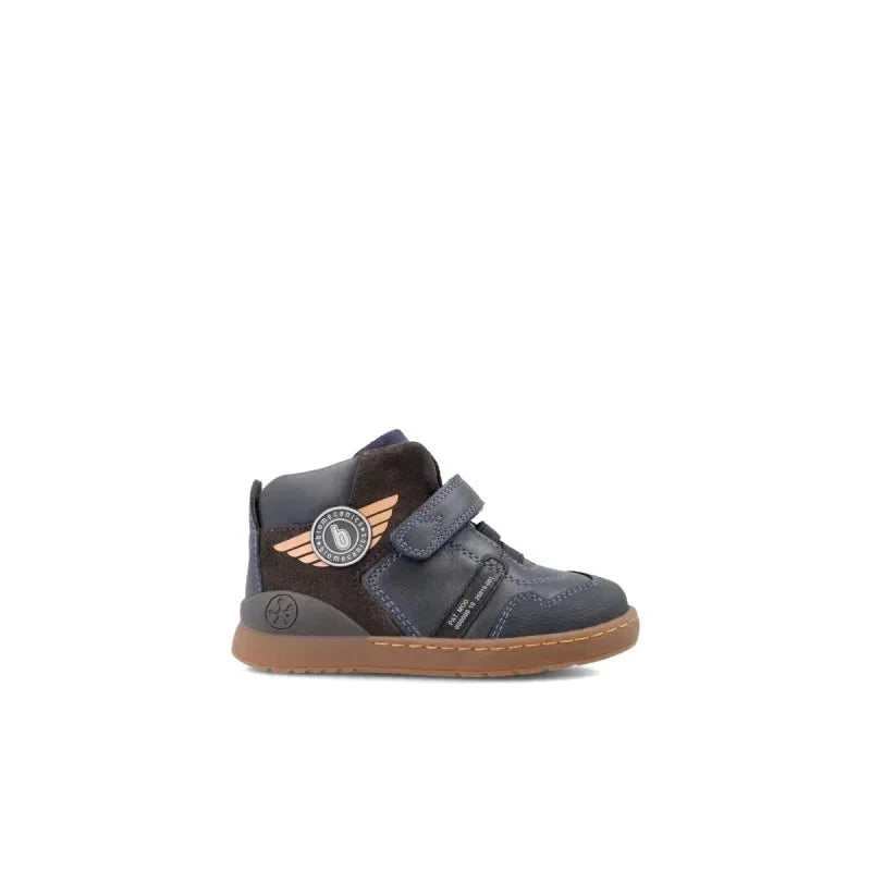 Biomecanics Biomecanics Παιδικά Sneakers High Ανατομικά για Αγόρι Μπλε Μποτάκι Αγόρι / Boots Boys Biomecanics-AW23-221212-Marino-Poline-_-_-944