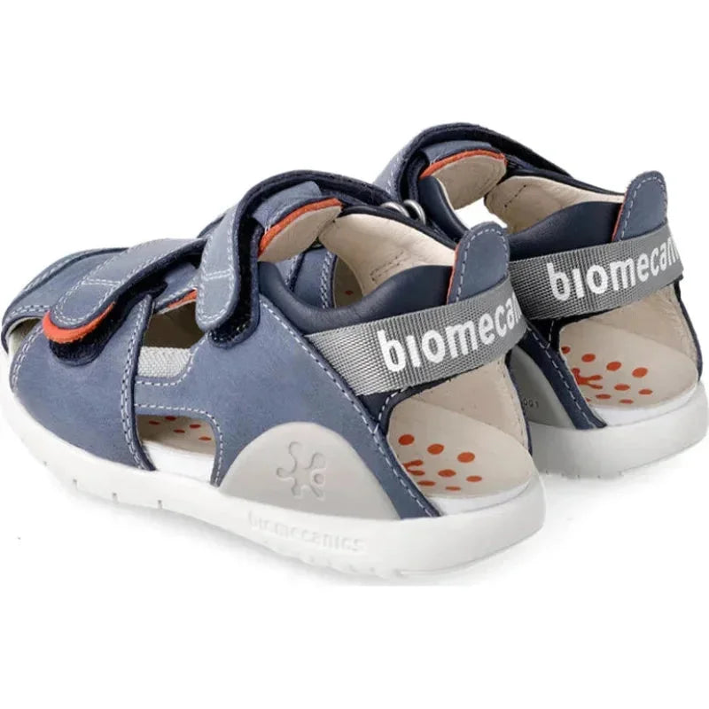 Biomecanics Biomecanics Παπουτσοπέδιλα Ανατομικά Πετρόλ Πέδιλο Αγόρι / Sandals Boy Biomecanics-SS22-212183-Petrol-Poline-_-_-576